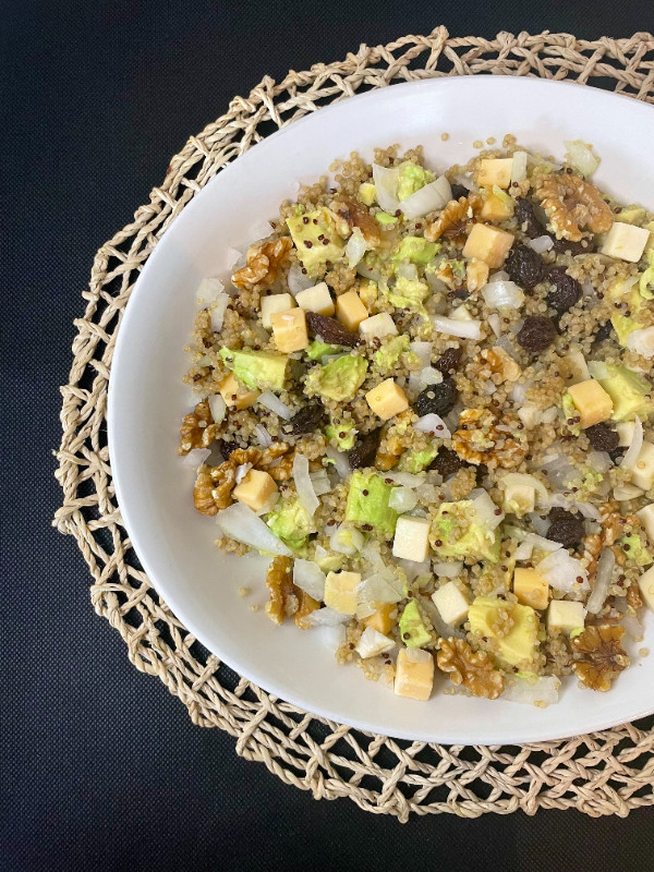 Vega ensalada de quinoa